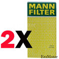 MANN FILTER OELFILTER FILTEREINSATZ MIT DICHTUNG HU 713/1 x FUER FIAT - 2 STÜCK