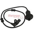1x Sensor, Raddrehzahl METZGER 0900035 passend für MERCEDES-BENZ