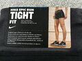 Nike Epic Run Shorts 746722 010 Dri Fit enge Passform SCHWARZ Fitnessstudio Laufen Yoga Sport