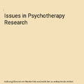 Issues in Psychotherapy Research