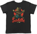T-Shirt Wild West Cowboy Kinder Sattel Up Western Kinder Jungen Mädchen Geschenk