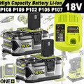 8.0Ah 6.0Ah 18V Akku Für RYOBI One Plus Lithium RB18L50 P108 Batterie DE 18 Volt
