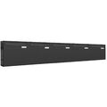 5er Premium Zaun Durchwurf Briefkasten Anthrazit RAL Postkasten design 5x1