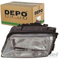 DEPO H4 SCHEINWERFER LINKS PASSEND FÜR AUDI A4 | 441-1124L-LD-E