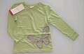 S.Oliver Langarmshirt  Gr 116/122 Schmetterling Glitzer neu %%%