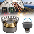 Mini Spirituskocher Alkohol Herd Outdoor Camping Notkocher mit Flame Regulator