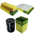 MANN-FILTER PAKET Seat Inca 6K9 1.9 SDI D für VW Caddy II Kombi 9K9B TDI Kasten