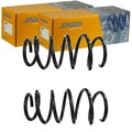 2X SPIDAN FAHRWERKSFEDERN SATZ VORNE PASSEND FÜR OPEL MERIVA ZAFIRA