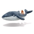 AURORA Snail and The Whale Soft Toy, 61238, 7in, Grey, for Fans of The Book by J