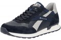Rieker Evolution Herren Leder Sneaker Dunkelblau Schuhe U0302-14