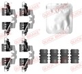 QUICK BRAKE Zubehörsatz Scheibenbremsbelag 109-0161 für SUZUKI SWIFT 5 AZ BALENO