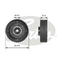 GATES (T41174) Umlenk-/Führungsrolle, Zahnriemen für AUDI VOLVO VW