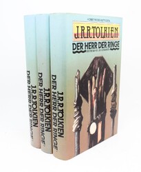 J.R.R. Tolkien - Der Herr der Ringe Band 1-3 gebundene Ausgabe 2. Auflage 1980