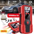 99900mAh Auto KFZ Starthilfe Jump Starter 12V Ladegerät Booster Power Bank PKW