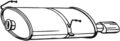 Endschalldämpfer 190-619 BOSAL für PEUGEOT 206 Schrägheck 206 SW 206 CC