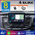 DAB 64G 1 Din Für Ford Transit Custom 2018-2023 Carplay Autoradio Android 14 GPS