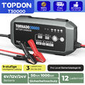 TOPDON T30000 10A/15A/30A Sicheres Batterieladegerät Batteriere paratur 12V AGM