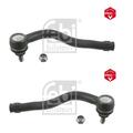 2x Febi 11999+11998 Spurstangenkopf Vorne für VW Sharan Seat Alhambra Ford