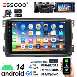 Für Smart Fortwo 451 2005-10 Autoradio DAB+ 4+64G Android14 GPS NAVI Carplay RDS