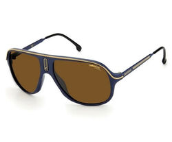 Carrera Sonnenbrille Herren Damen Unisex Safari 65/N PJP 70 Blau Braun