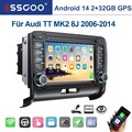 2+32G Carplay Für Audi TT MK2 8J 2006-14 Android 13 Autoradio GPS NAVI RDS WIFI