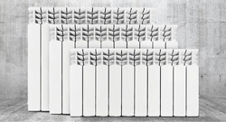 Design Alu Heizkörper Aluminium Austauschheizkörper Paneel FlachHeizkörper Neu.