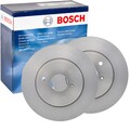 2X BOSCH BREMSSCHEIBEN Ø280mm VORNE PASSEND FÜR SMART CITY-COUPE FORTWO