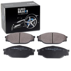 EUROBRAKE BREMSBELÄGE SATZ VORDERACHSE PASSEND FÜR TOYOTA HIACE HILUX BREMSEN |