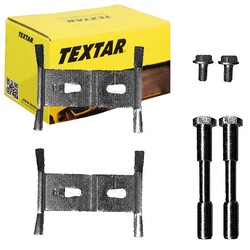 TEXTAR MONTAGESATZ BREMSBELÄGE VORDERACHSE für AUDI Q7 PORSCHE CAYENNE VW