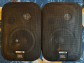 2 JBL Control One 2-Wege Kompakt Lautsprecher Speaker Boxen +Halter Schwarz