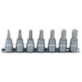 KS TOOLS 911.1544 1/4" Bit-Stecknuss-Satz Innensechskant, 7-tlg2,5-8mm