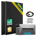900W Balkonkraftwerk mit Speicher Anker Solix Solarbank 2 E1600 Pro, Full Black