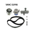 1x Wasserpumpe + Zahnriemensatz SKF VKMC 01998 passend für AUDI FIAT LANCIA