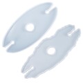  2 Pcs Kristall-Epoxy-Form Handwerksbehörden DIY-Werkzeuge Aus Silikon