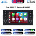 DAB+ Android 13 Apple Carplay Autoradio GPS Navi Für BMW 3er E46 M3 Rover 75 MG