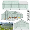 3x6x2m Hühnerhaus Hühnerstall Geflügelstall Tierarten Voliere Tiergehege + Dach