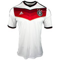 Adidas Deutschland DFB Home Trikot Nationalmannschaft WM 2014 Gr.L Weiß