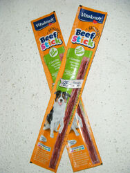 Vitakraft Beef Stick Original Wild - 30 x 12g - Leckerli Sticks Hunde Hundesnack