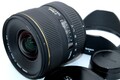 Ausgezeichnete Sigma Zoom 17-35 mm f/2.8-4 D EX DG HSM Gegenlichtblende Kappen Nikon Japan