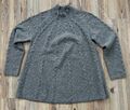 lilienfels Damen Strick Pullover Größe 40  Grau aus Kaschmir und Wolle T0P