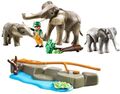 Playmobil Family Fun - Set 70324 - Elefanten im Freigehege / Zoo / Tierpark