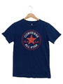 Converse T-Shirt Kinder Blau Logo-Print Baumwolle Gr. 152-158 L