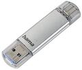 Hama USB Stick 128GB USB 3.0 USB 3.1 Type C 2-in-1 Speicherstick USB