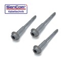 3x Schraube Einspritzdüsenhalter für Audi Porsche VW V6 TDI WHT004923