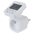 Zeitschaltuhr Timer Digitale Zeitschalter Steckdose Weiß 16A IP20 3680W