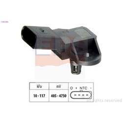 ORIGINAL® Eps Luftdrucksensor, Höhenanpassung Links, Rechts für VW UP! GOLF V