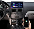 Für Mercedes Benz C Klasse W204 S204 9" Autoradio Android 13.0 GPS NAVI WIFI 32G