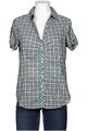 Esprit Bluse Damen Oberteil Hemd Hemdbluse Gr. EU 42 Türkis #c992qid