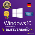 W1ND0WS 10 Pro Vollversion für 32 & 64 Bit key Deutsch professional DE