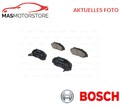 SATZ BREMSBELÄGE BREMSKLÖTZE VORNE BOSCH 0 986 461 142 A FÜR ROVER 600